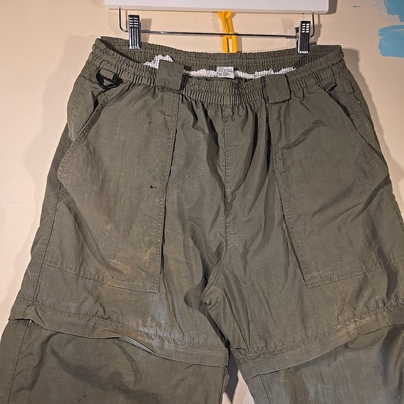 VTG World Wide Sportsman Men M Pants Baggy Zip Convertible Hiking Taiwan 32-42" - Picture 9 of 16